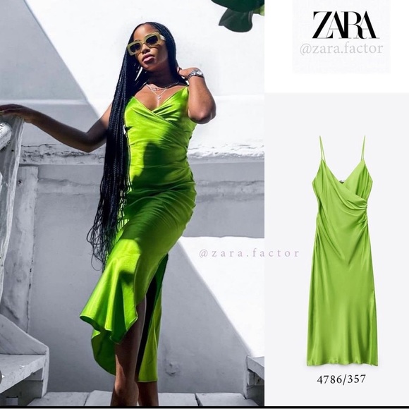 Blogger’s fave DRAPED LINGERIE-STYLE DRESS - Picture 7 of 15